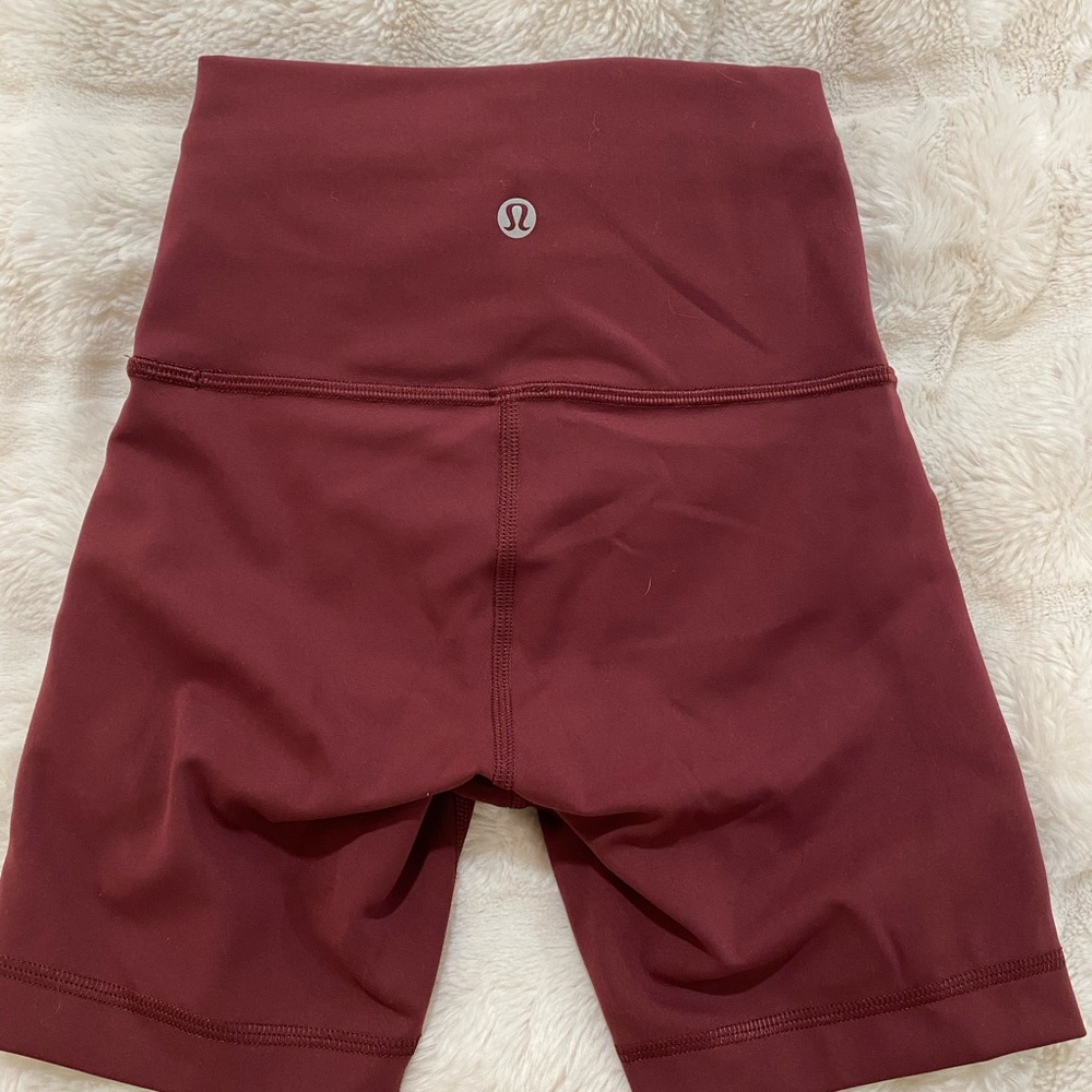 Lululemon Wunder Under Biker Shorts